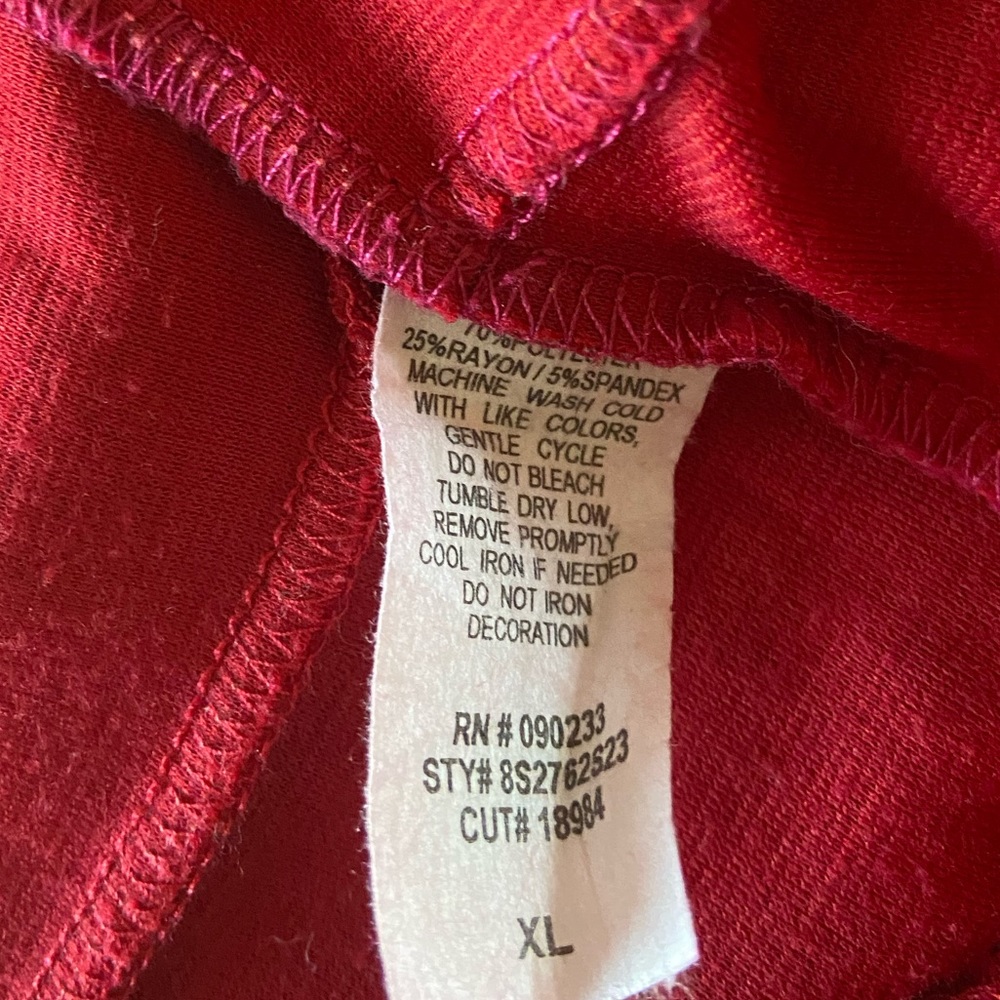 Nollie (PacSun) XL red bodycon skirt - Picture 8 of 9